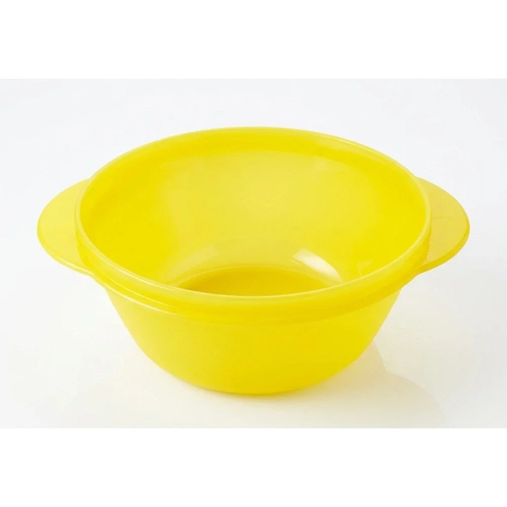Tupperware CrystalWave Microwave Bowl Set, No Lids, 1.75 2.5 3.5 Cups, Citrus